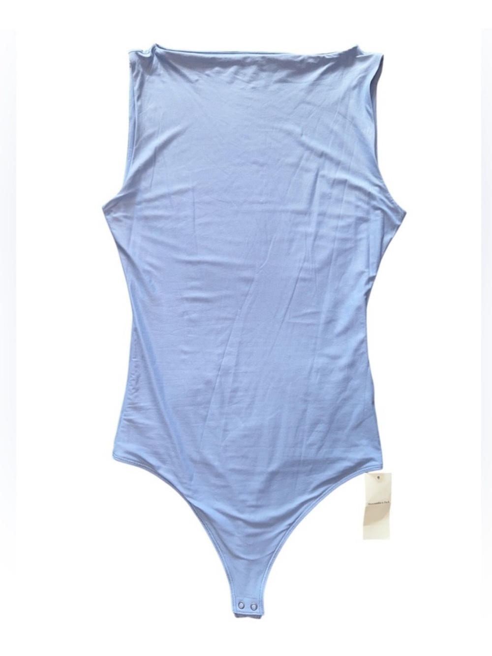 Abercrombie & Fitch Light Blue Sleeveless Bodysuit